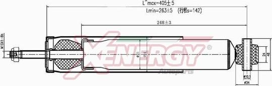 AP XENERGY X488344 - Shock Absorber car-mod.net