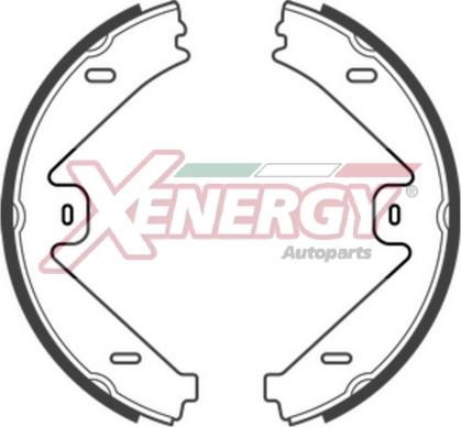AP XENERGY X50499 - Drum Brake Shoe Set car-mod.net