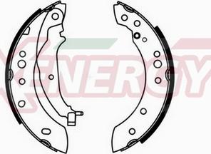 AP XENERGY X50460 - Drum Brake Shoe Set car-mod.net