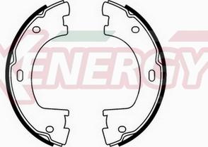 AP XENERGY X50540 - Brake Shoe Set, parking brake car-mod.net