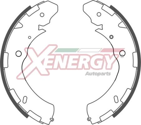 AP XENERGY X50568 - Drum Brake Shoe Set car-mod.net
