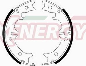 AP XENERGY X50501 - Brake Shoe Set, parking brake car-mod.net