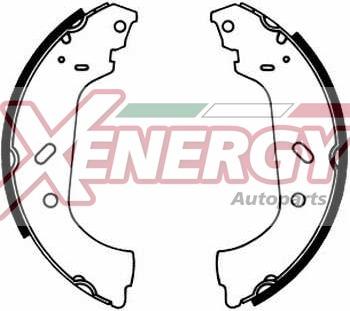 AP XENERGY X50642 - Drum Brake Shoe Set car-mod.net