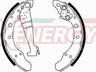 AP XENERGY X50092 - Drum Brake Shoe Set car-mod.net