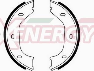 AP XENERGY X50030 - Brake Shoe Set, parking brake car-mod.net