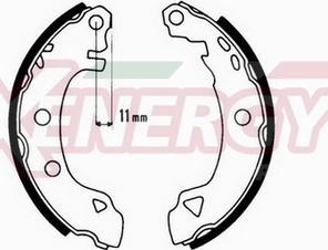 AP XENERGY X50032 - Drum Brake Shoe Set car-mod.net