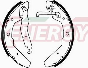 AP XENERGY X50127 - Drum Brake Shoe Set car-mod.net