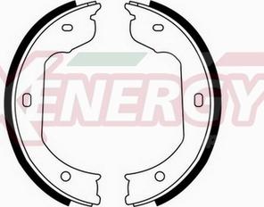 AP XENERGY X50394 - Brake Shoe Set, parking brake car-mod.net
