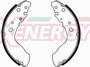 AP XENERGY X50349 - Drum Brake Shoe Set car-mod.net
