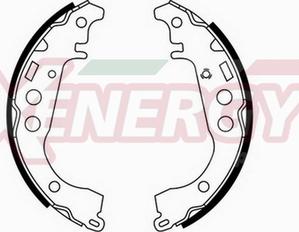 AP XENERGY X50341 - Drum Brake Shoe Set car-mod.net