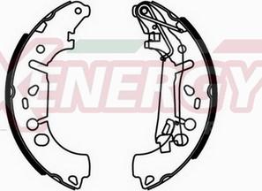 AP XENERGY X50389 - Drum Brake Shoe Set car-mod.net