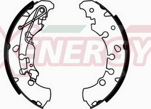 AP XENERGY X50386 - Drum Brake Shoe Set car-mod.net