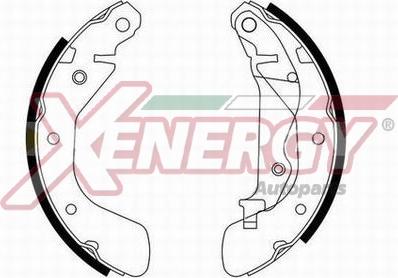 AP XENERGY X50382 - Drum Brake Shoe Set car-mod.net