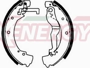 AP XENERGY X50245 - Drum Brake Shoe Set car-mod.net