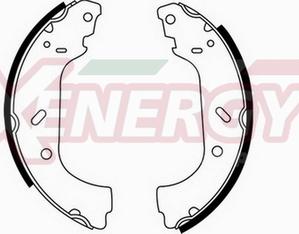 AP XENERGY X50247 - Drum Brake Shoe Set car-mod.net
