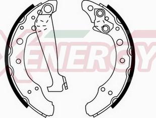 AP XENERGY X50231 - Drum Brake Shoe Set car-mod.net