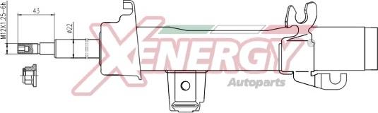 AP XENERGY X698334 - Shock Absorber car-mod.net