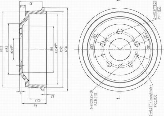 AP XENERGY X654162 - Brake Drum car-mod.net