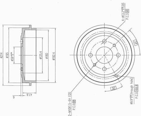 AP XENERGY X654398 - Brake Drum car-mod.net