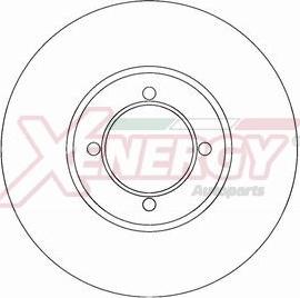 AP XENERGY X601191 - Brake Disc car-mod.net