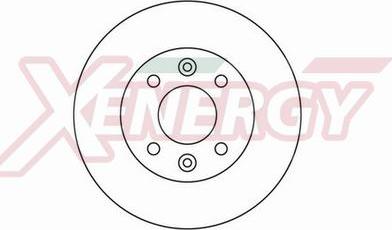 AP XENERGY X602055 - Brake Disc car-mod.net