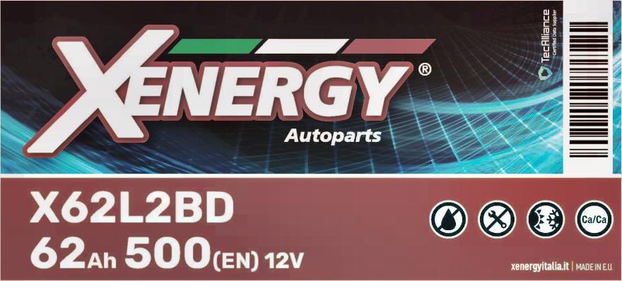 AP XENERGY X62L2BD - Starter Battery car-mod.net