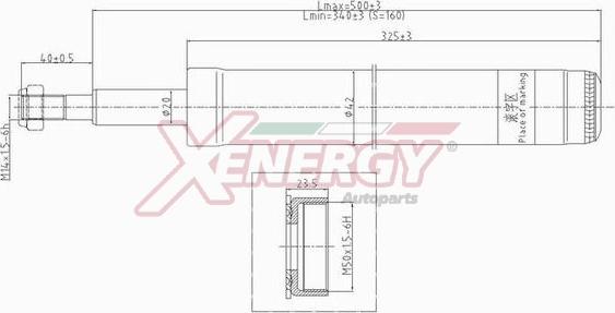 AP XENERGY X001363 - Shock Absorber car-mod.net