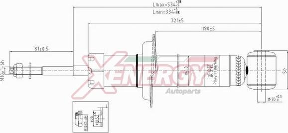 AP XENERGY X007341 - Shock Absorber car-mod.net
