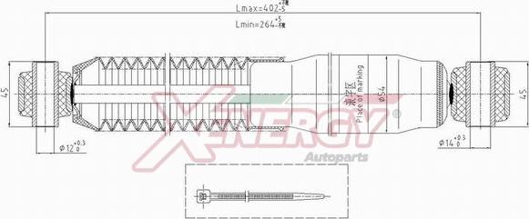 AP XENERGY X078345 - Shock Absorber car-mod.net