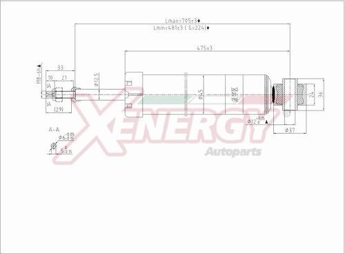AP XENERGY X194349 - Shock Absorber car-mod.net
