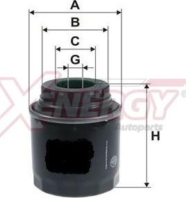 AP XENERGY X1596412 - Oil Filter car-mod.net