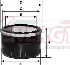 AP XENERGY X1596435 - Oil Filter car-mod.net