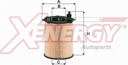 AP XENERGY X1596674 - Oil Filter car-mod.net
