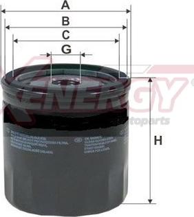 AP XENERGY X1596291 - Oil Filter car-mod.net