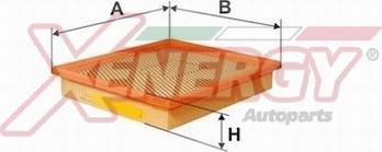 AP XENERGY X1590036 - Engine Air Filter car-mod.net