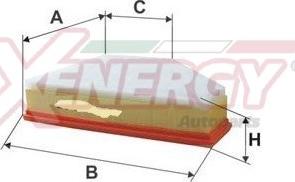 AP XENERGY X1590329 - Engine Air Filter car-mod.net