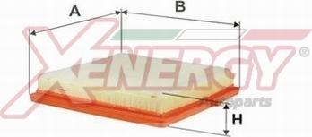 AP XENERGY X1590713 - Engine Air Filter car-mod.net