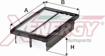 AP XENERGY X1591972 - Engine Air Filter car-mod.net