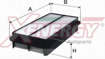 AP XENERGY X1591461 - Engine Air Filter car-mod.net