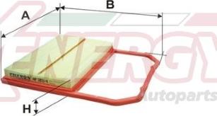 AP XENERGY X1591834 - Engine Air Filter car-mod.net
