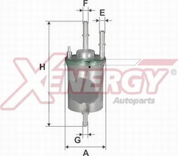 AP XENERGY X1598363 - Fuel filter car-mod.net