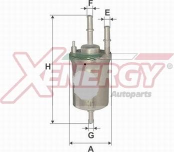 AP XENERGY X1598362 - Fuel filter car-mod.net
