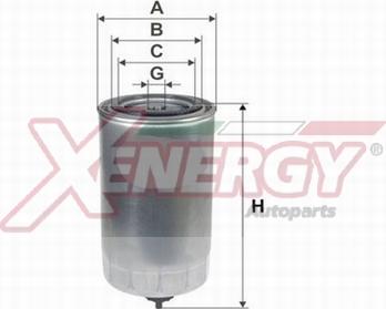 AP XENERGY X1598795 - Fuel filter car-mod.net