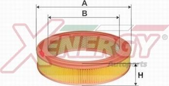 AP XENERGY X159243 - Engine Air Filter car-mod.net