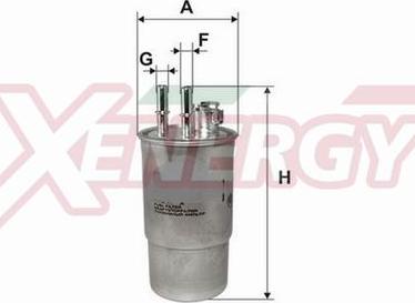 AP XENERGY X1510502 - Fuel filter car-mod.net