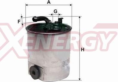 AP XENERGY X1510483 - Fuel filter car-mod.net