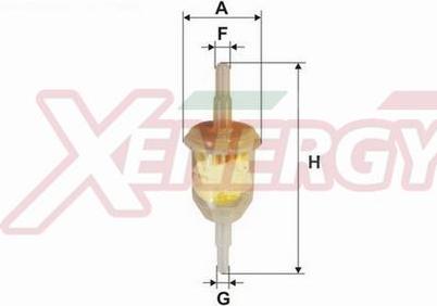 AP XENERGY X1510104 - Fuel filter car-mod.net