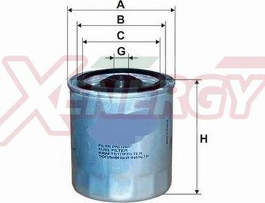 AP XENERGY X1510116 - Fuel filter car-mod.net