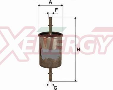 AP XENERGY X1510236 - Fuel filter car-mod.net