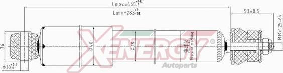 AP XENERGY X135443 - Shock Absorber car-mod.net